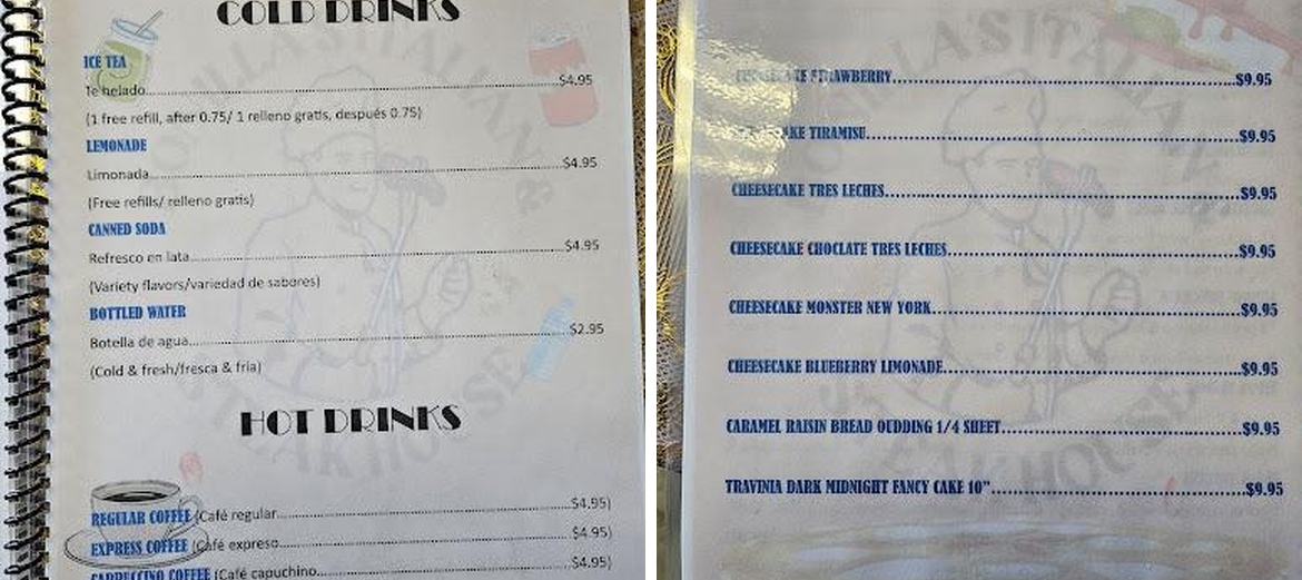 Bonilla's Italian & Steak House