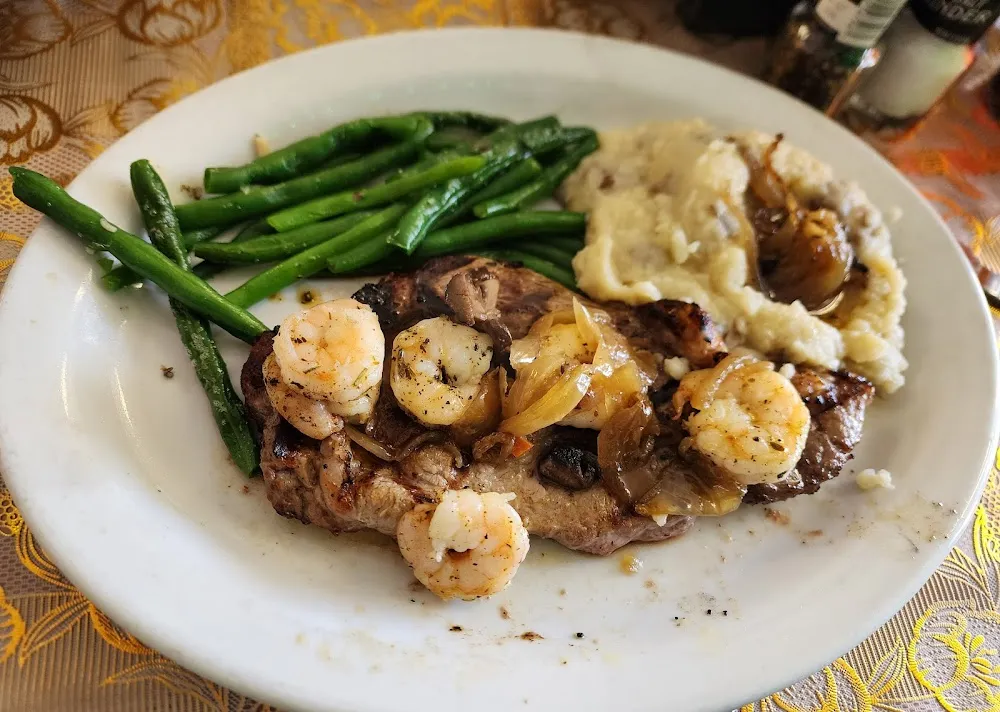 Ribeye & Shrimp